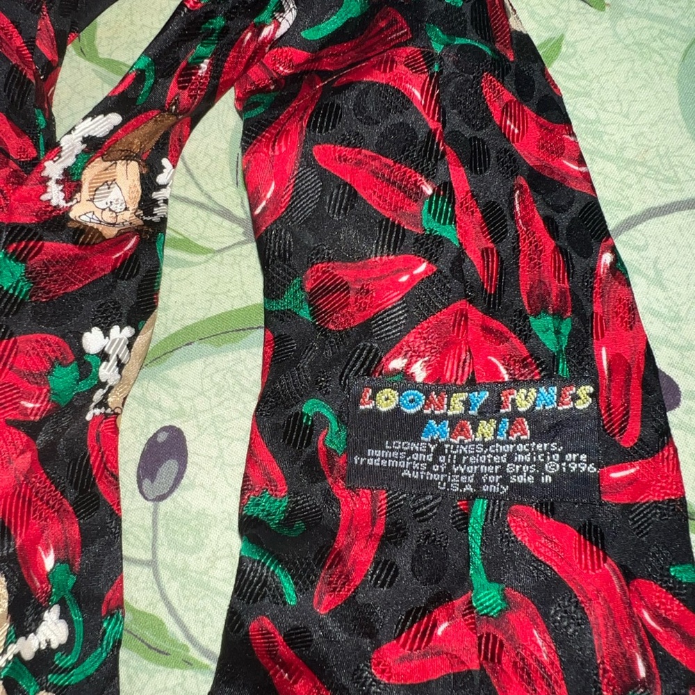 Looney Tunes Mania Chili Pepper Tie